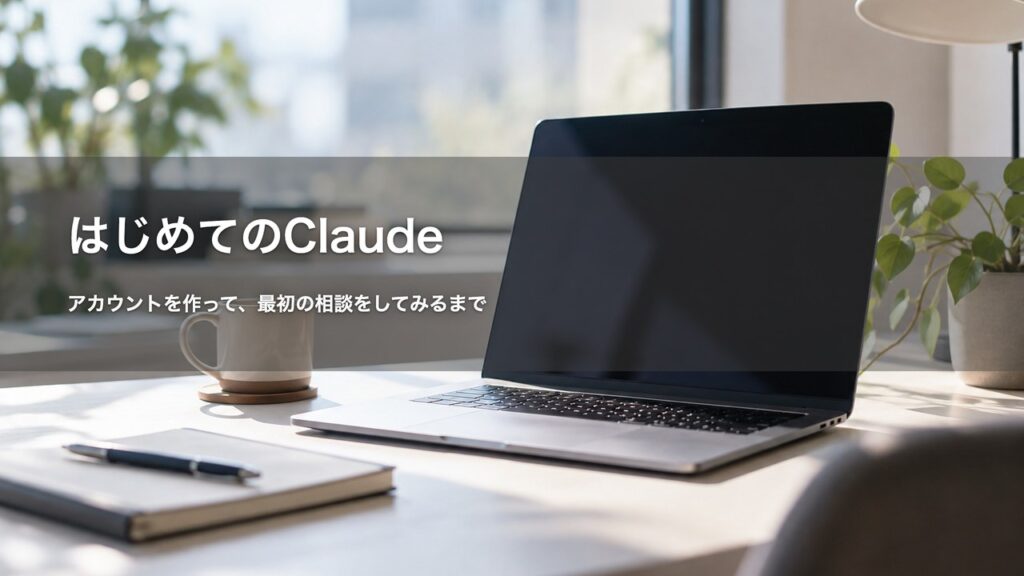 はじめてのClaude 記事アイキャッチ