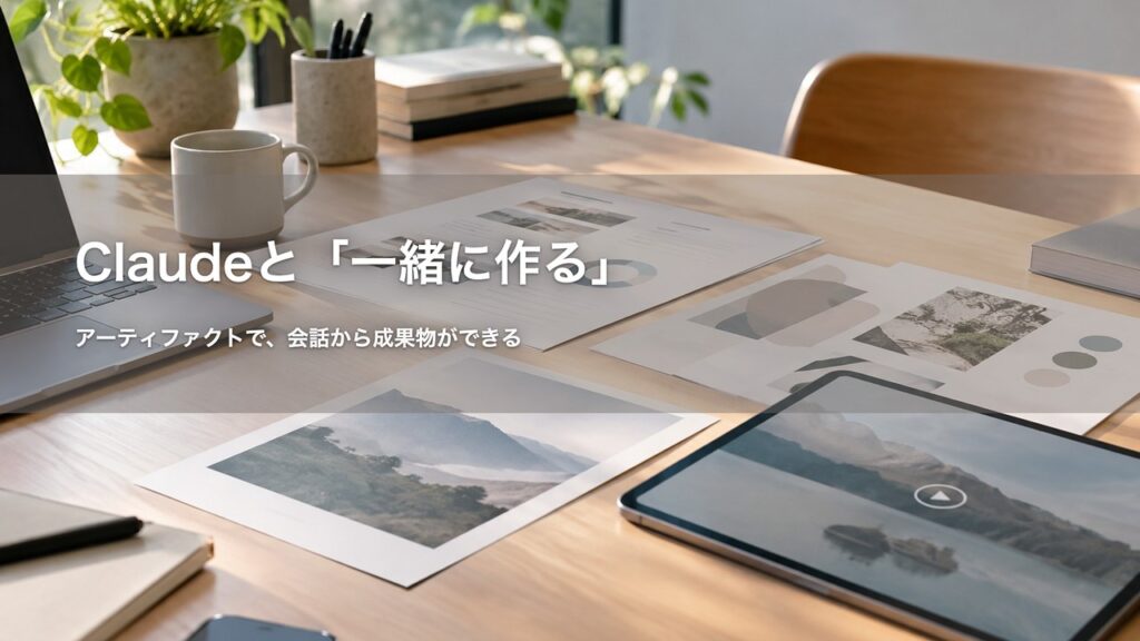 Claudeと一緒に作る 記事アイキャッチ